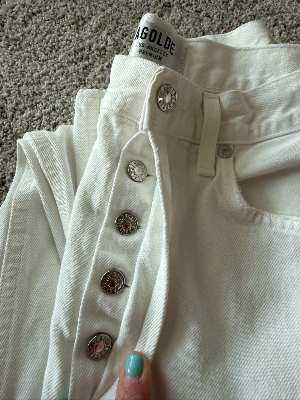 AGOLDE 90’s Pinch Waist Jeans Size 26 - Picture 3 of 9